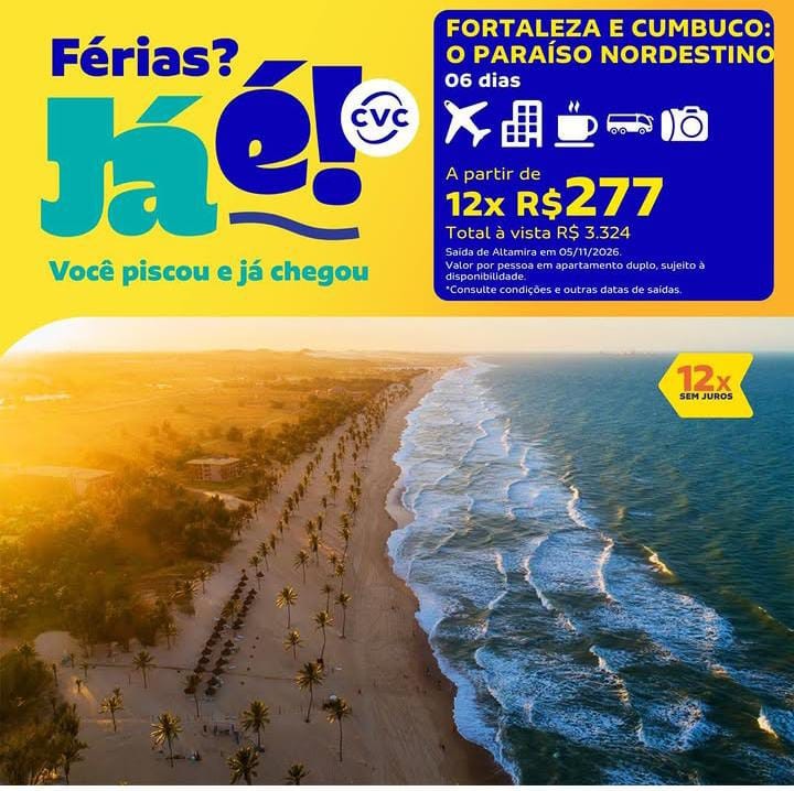 Fortaleza e Cumbuco: o Paraíso Nordestino