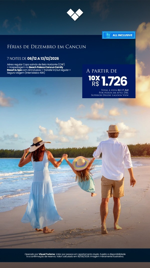 Férias de Dezembro em Cancún