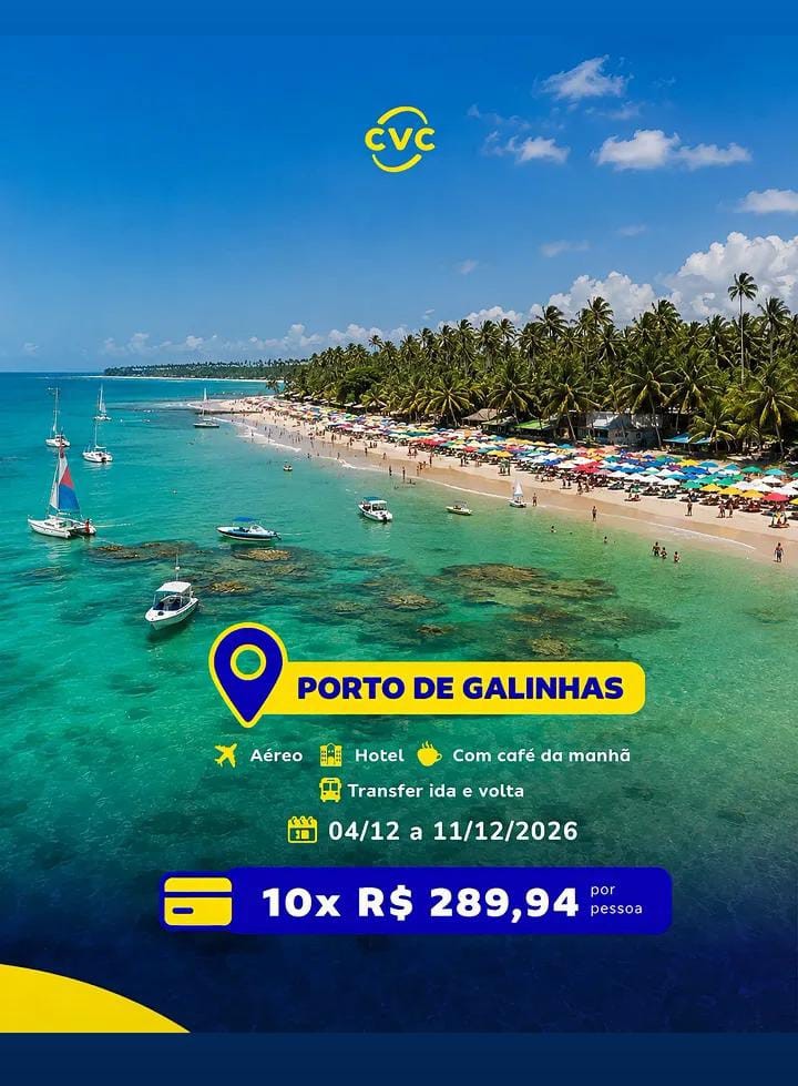 Porto de Galinhas: Pacote CVC
