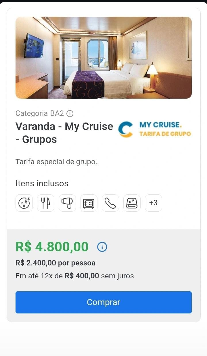 Costa Diadema: Ilhabela e Itajaí em 4 noites